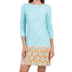Cabana Life XL Dress/Cover up in Aqua Citrus